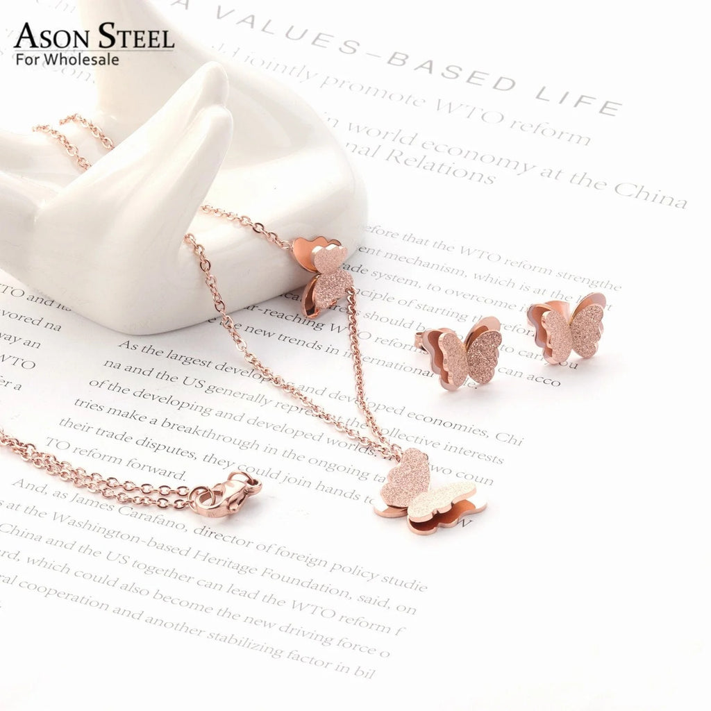 Sylvie Double Motif Butterfly Set | Buy Set or Individual