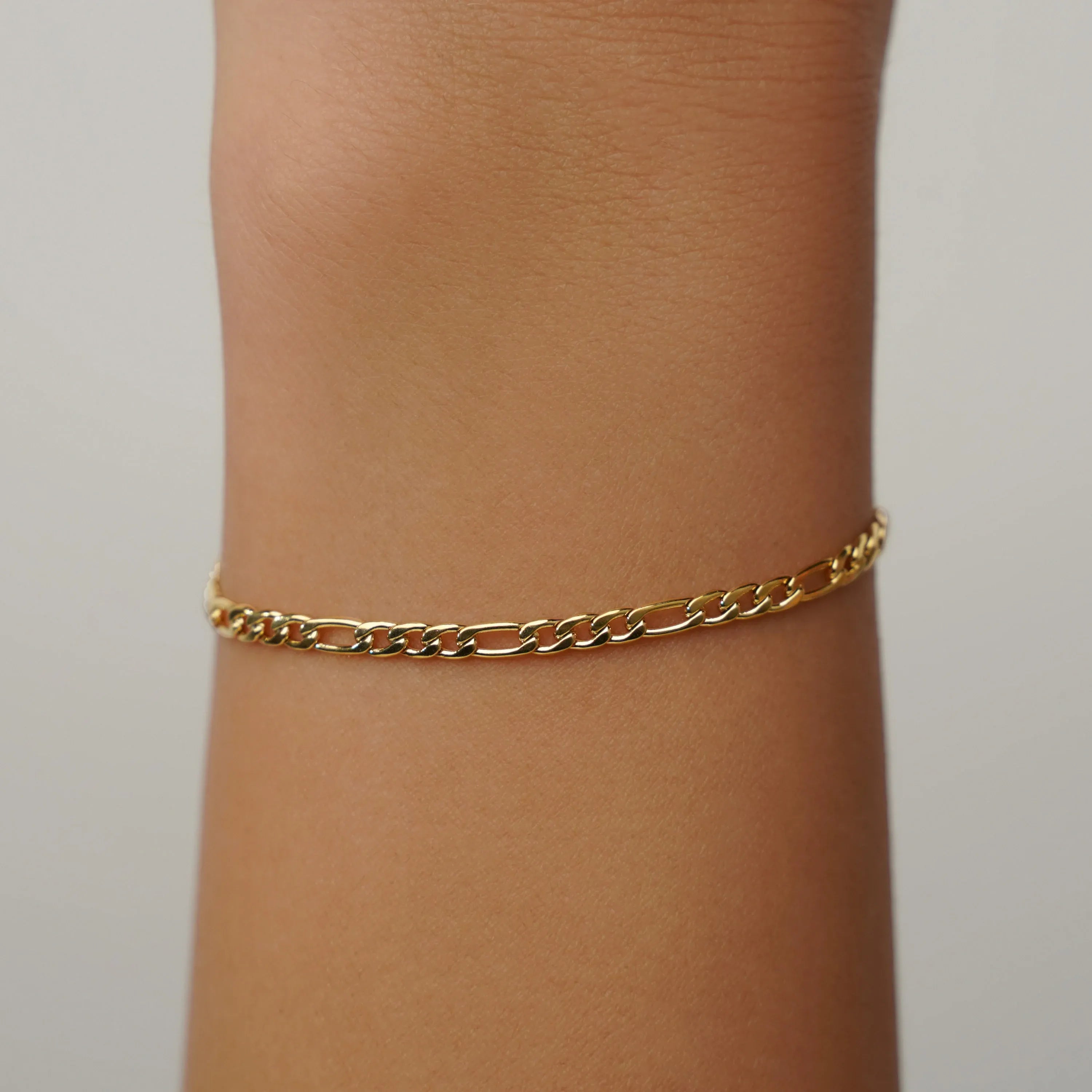 Carina Figaro Bracelet | Waterproof 18k Gold