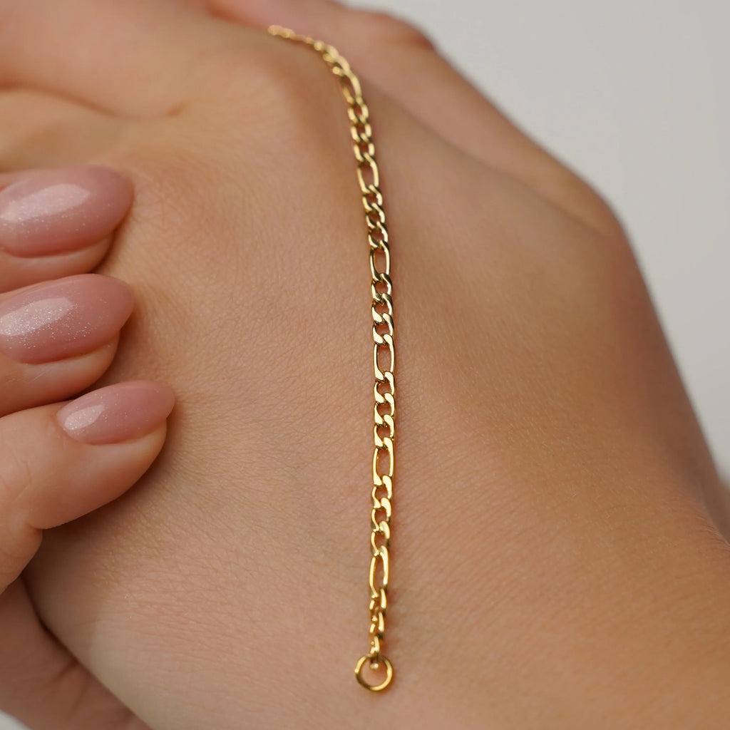Carina Figaro Bracelet | Waterproof 18k Gold
