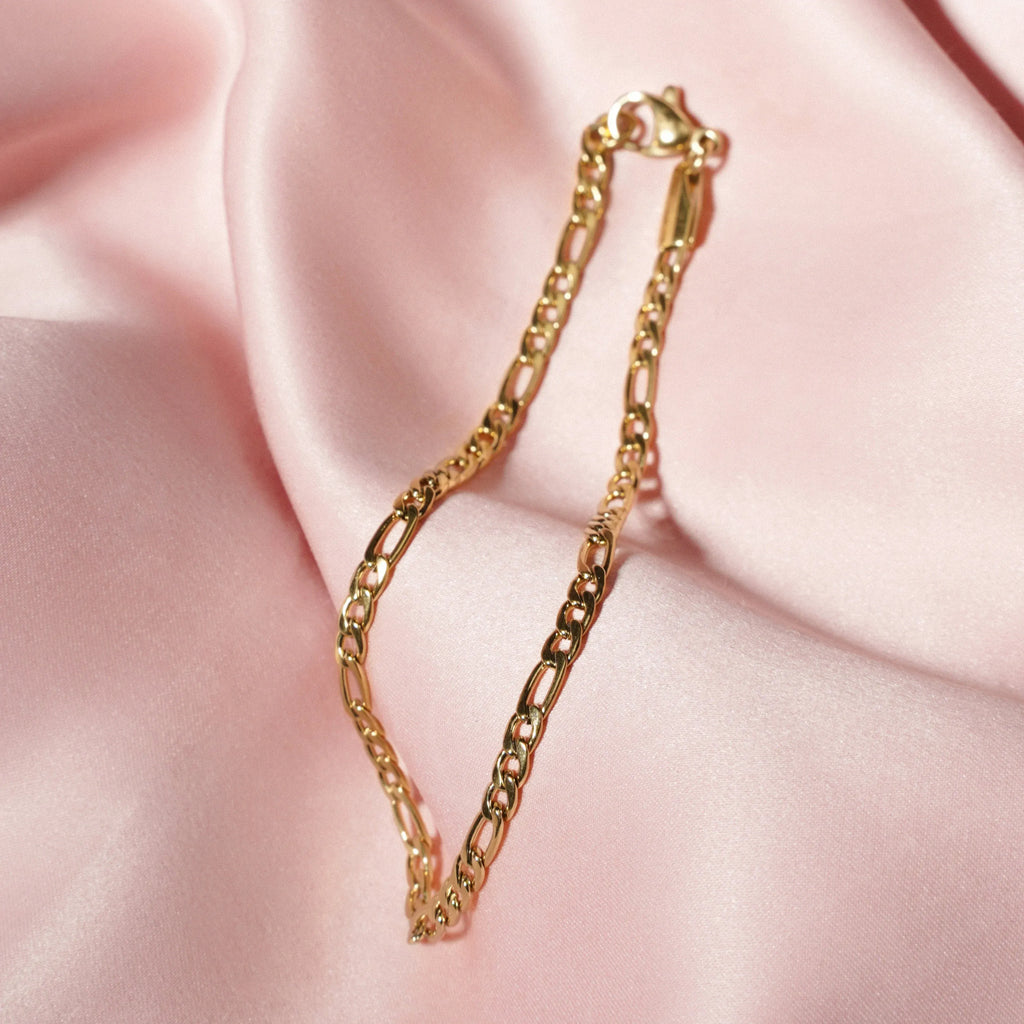 Carina Figaro Bracelet | Waterproof 18k Gold