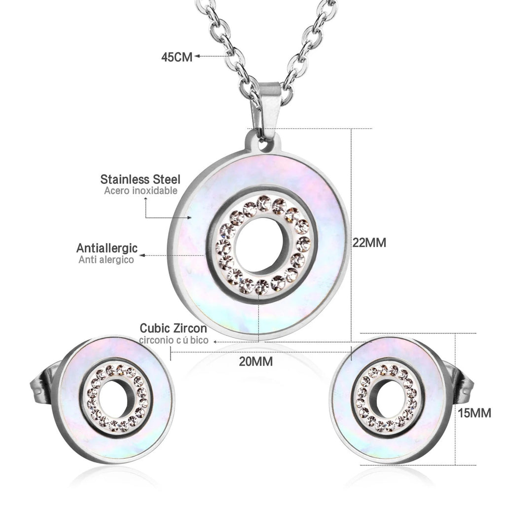 Nell Pearl & Pavé Inner Halo Set | Buy Set or Individual