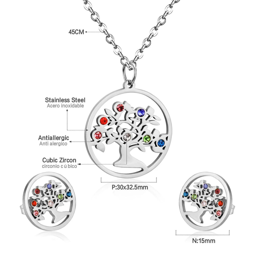 Peney Multicolour Prism Tree of Life Set | Buy Set or Individual