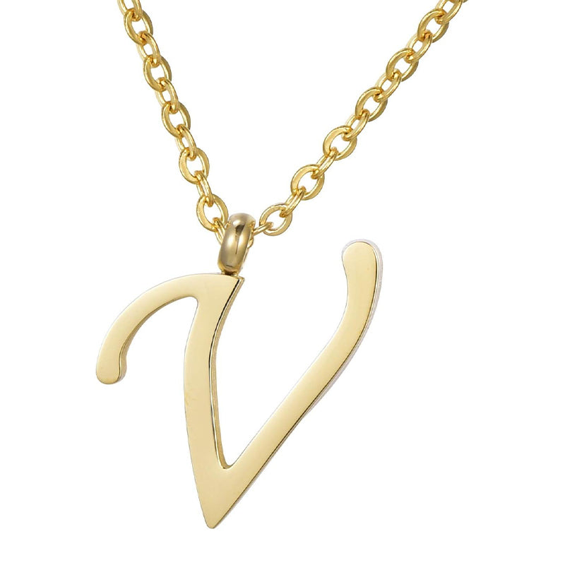 Jessie Initial Letter Necklace