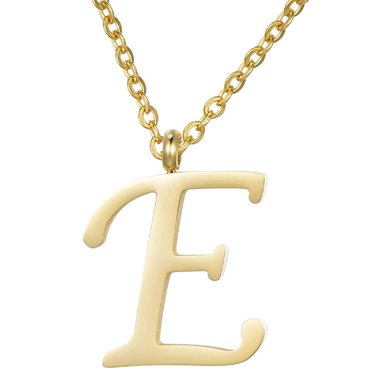 Jessie Initial Letter Necklace