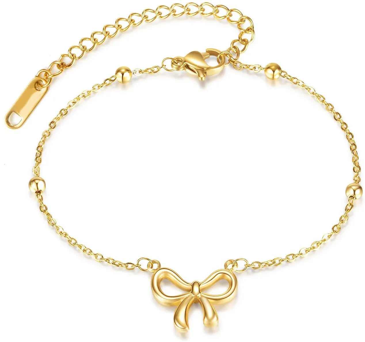 Bettie Bow Tie Bracelet | Waterproof 18k Gold