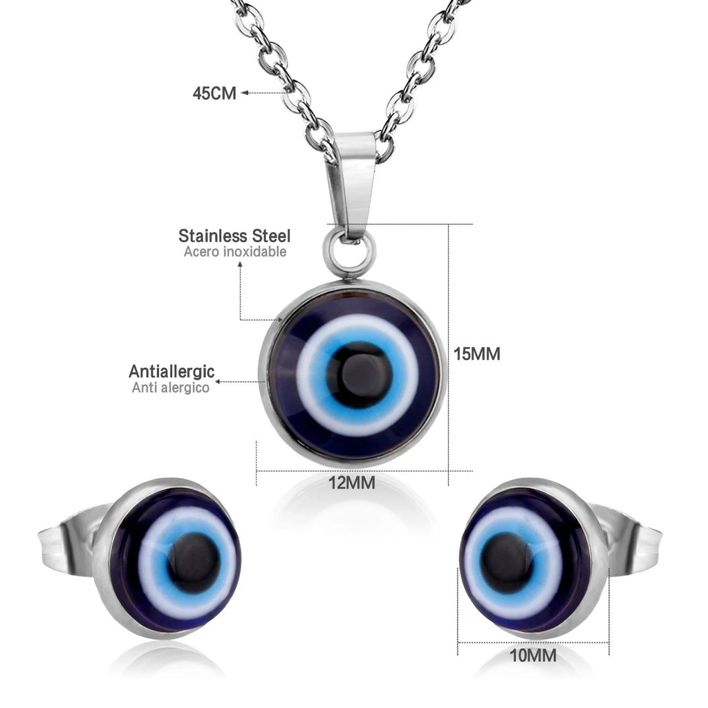 Keira Blue Evil Eye Protection Set | Buy Set or Individual