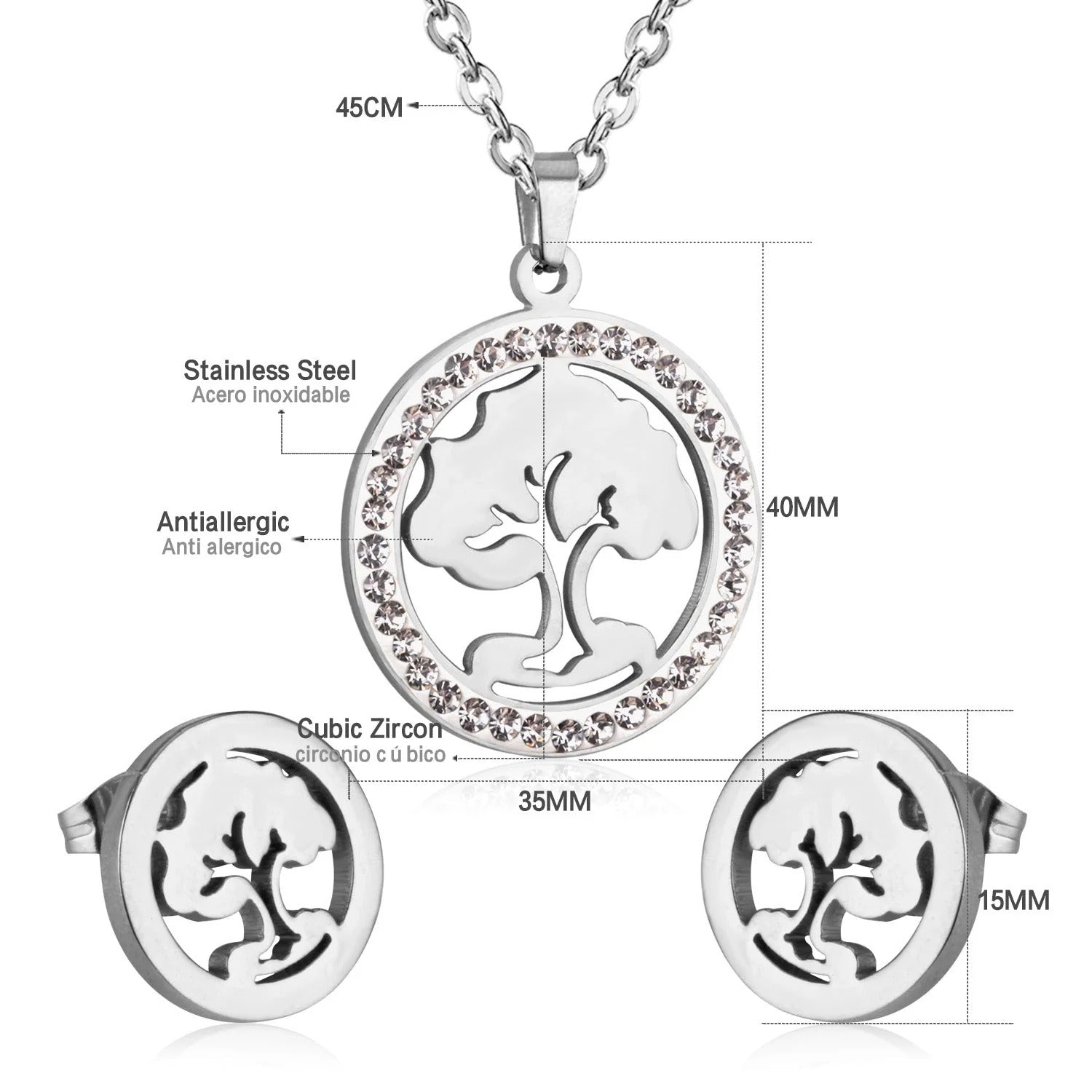 Goldie Radiant Canopy Tree of Life Set | Buy Set or Individual