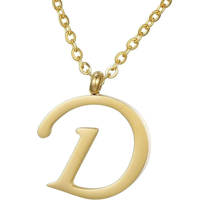 Jessie Initial Letter Necklace