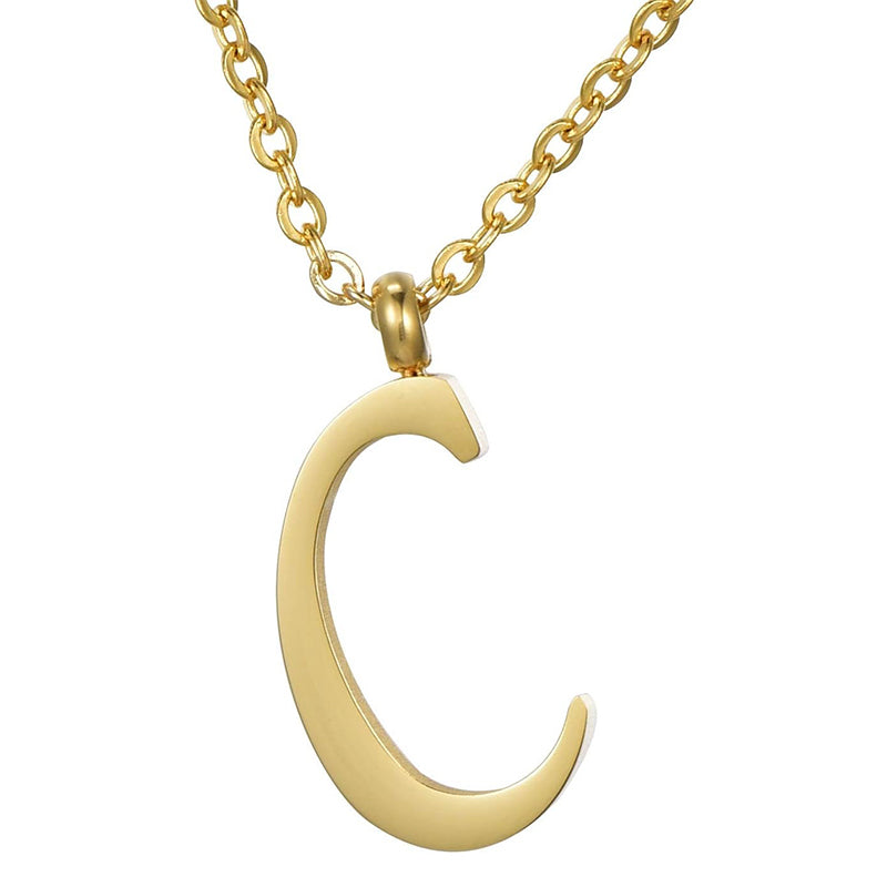 Jessie Initial Letter Necklace