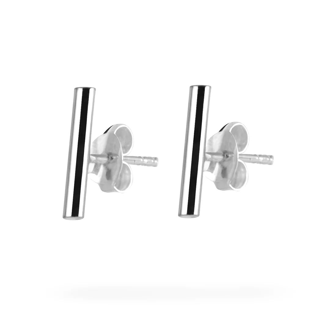 Artis Cylindrical Bar Studs | Waterproof Steel Silver
