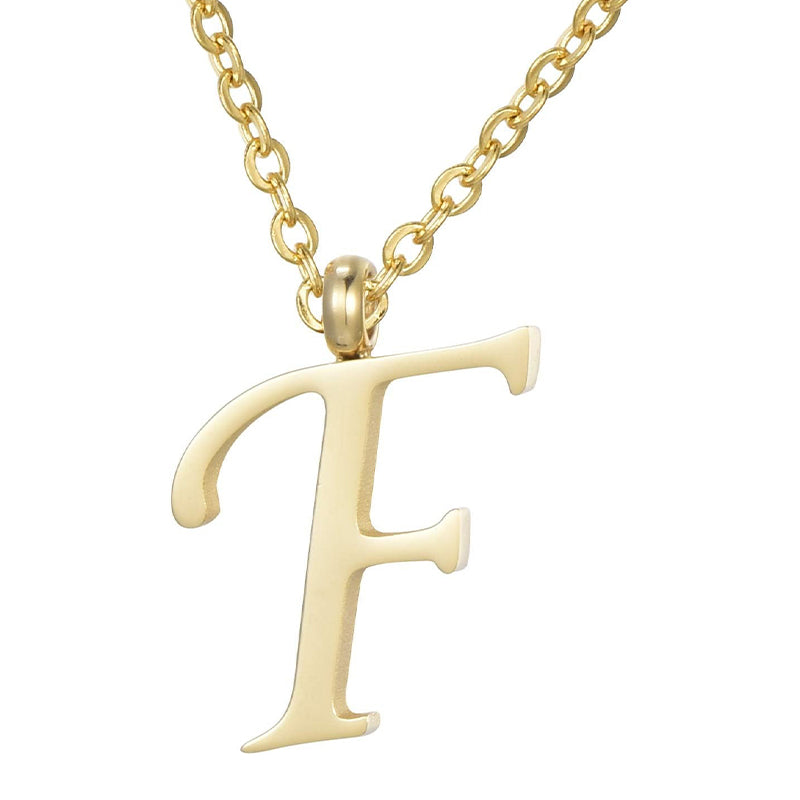 Jessie Initial Letter Necklace