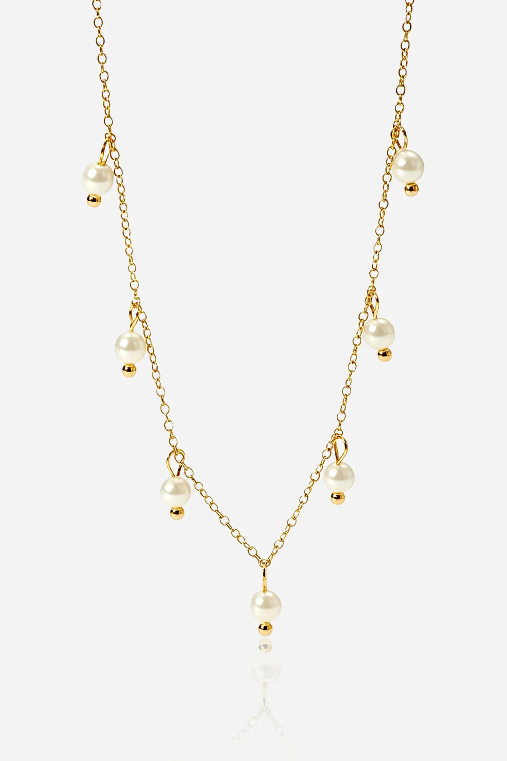 Amaya Pearl Necklace | Waterproof 18k Gold