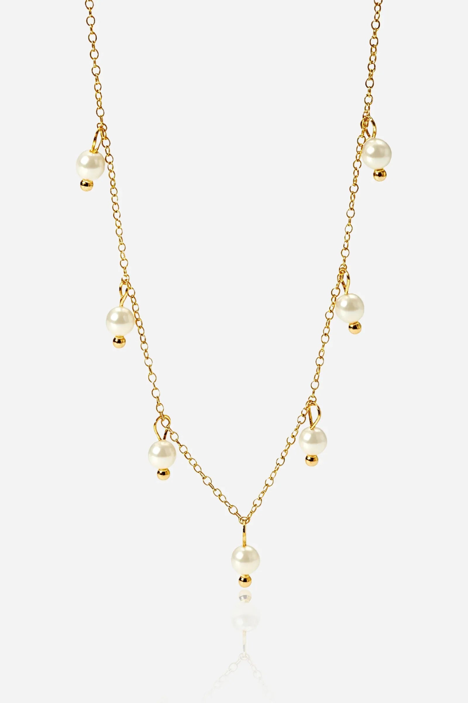 Amaya Pearl Necklace | Waterproof 18k Gold