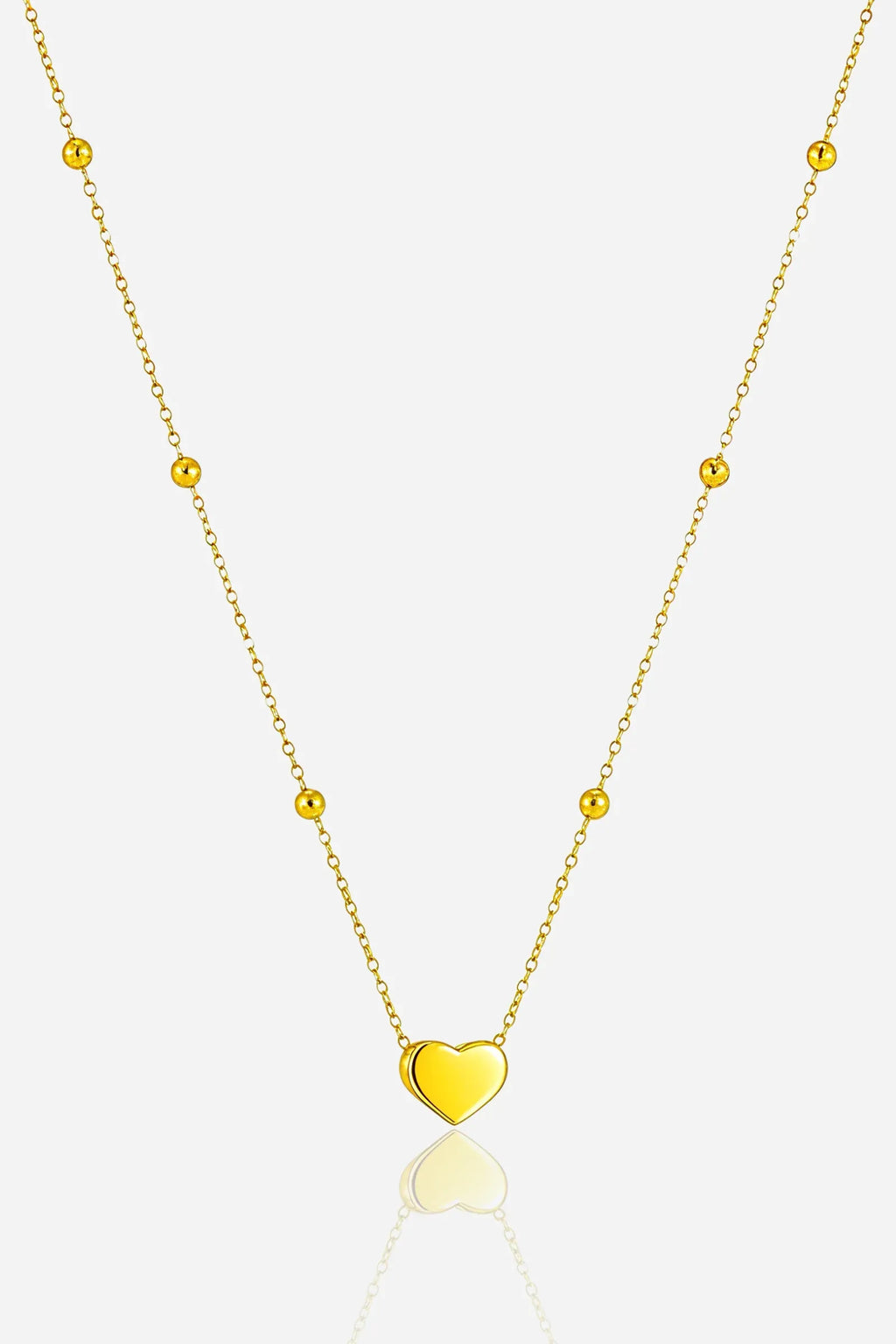Brea Heart Necklace | Waterproof 18k Gold