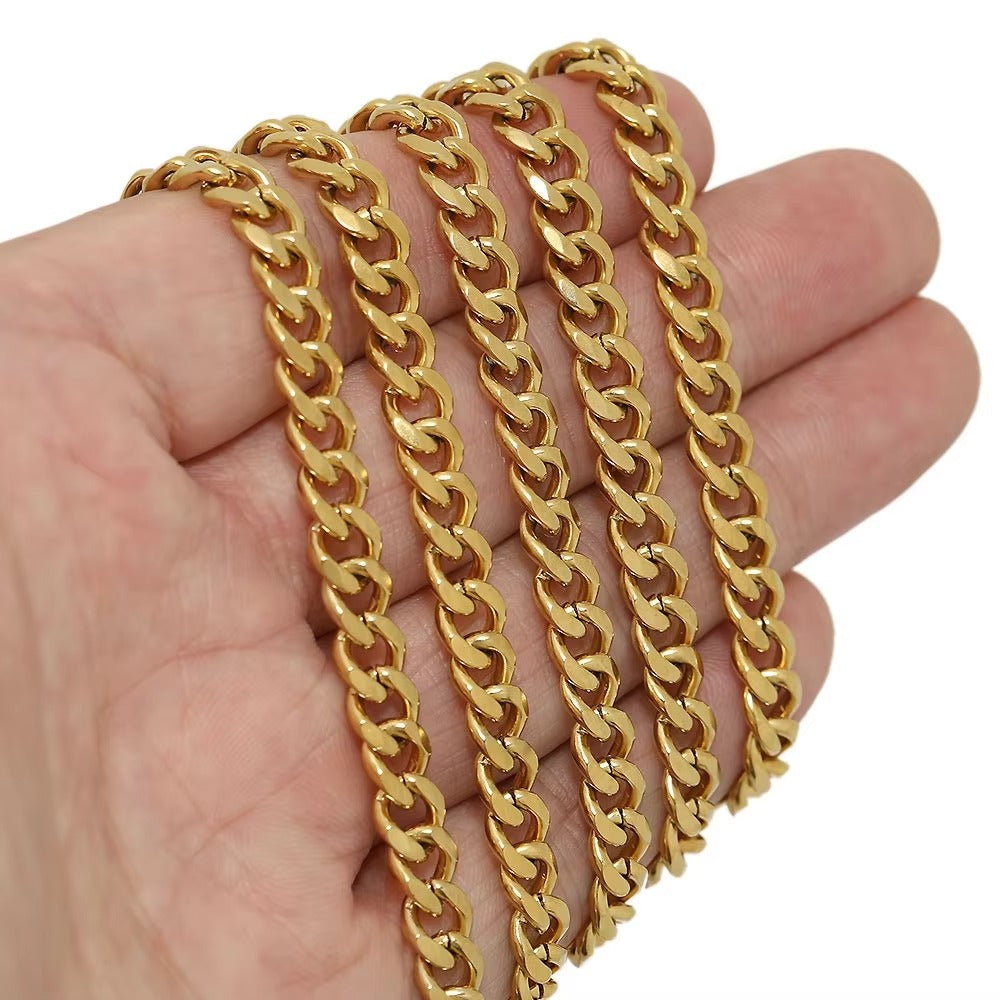 Keelin Custom Cut Cuban Chain 6mm Wide