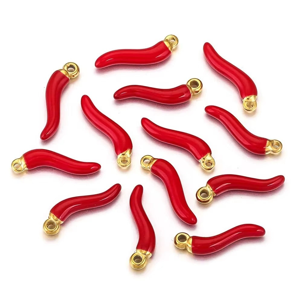 Shannon	Waterproof  Red Hot Chilly Charm 15mm