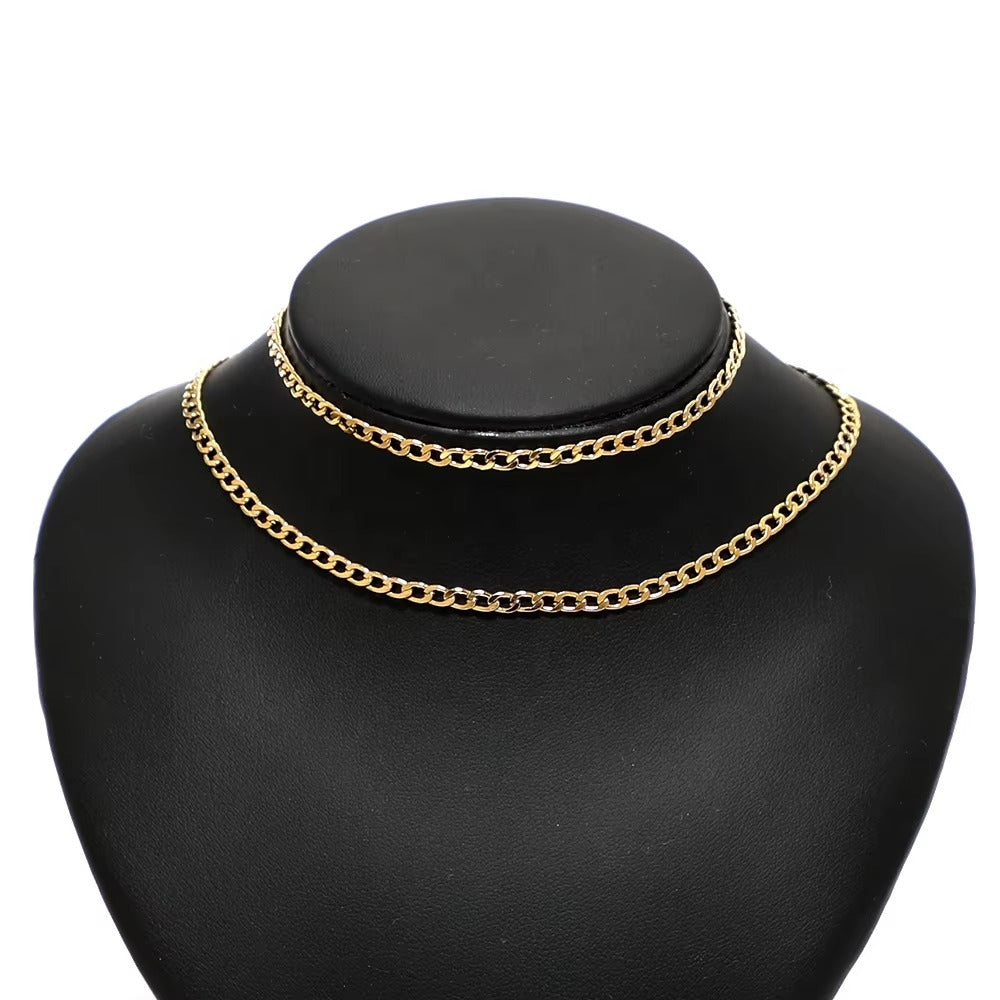 Kiera Custom Cut Cuban Chain 3mm Wide