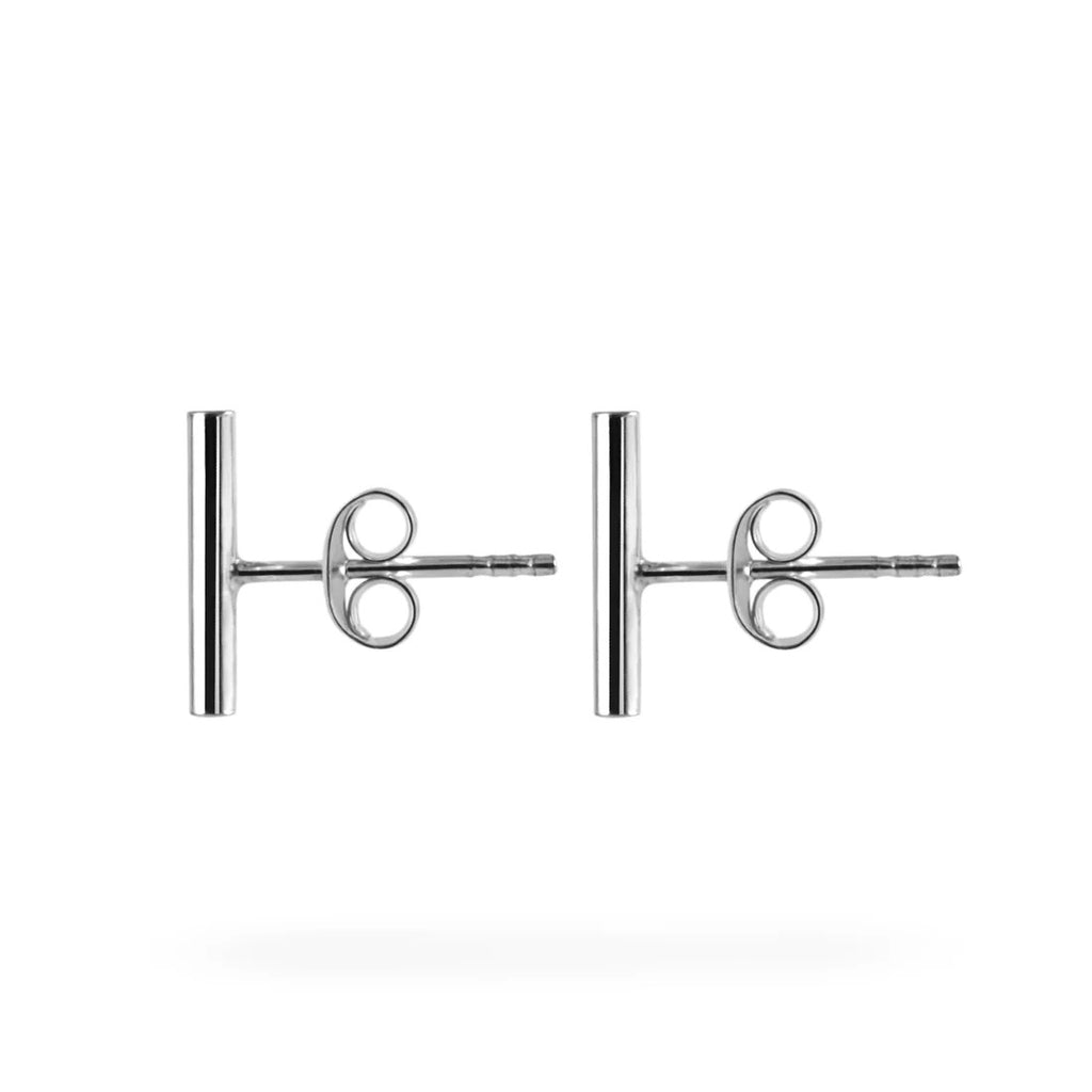 Artis Cylindrical Bar Studs | Waterproof Steel Silver