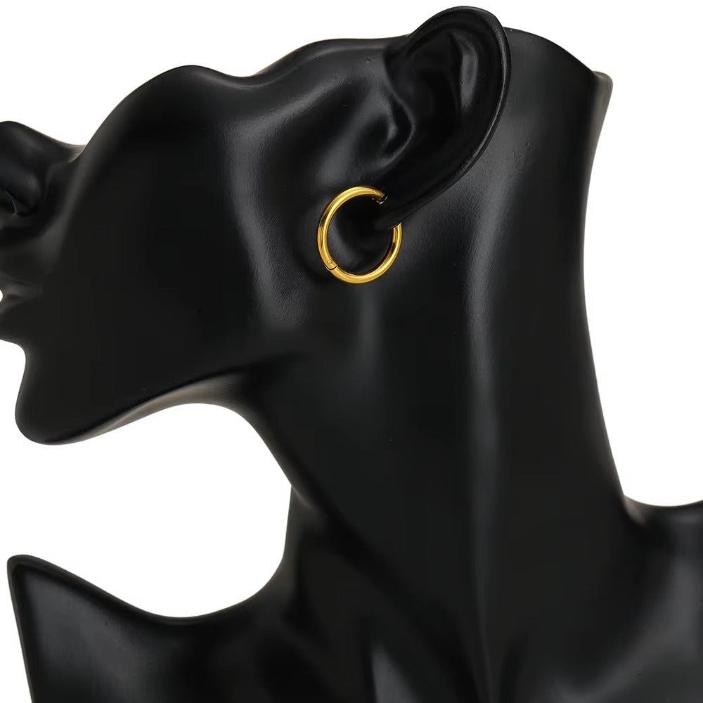 Tara Gold Huggie Sleeper Hoops