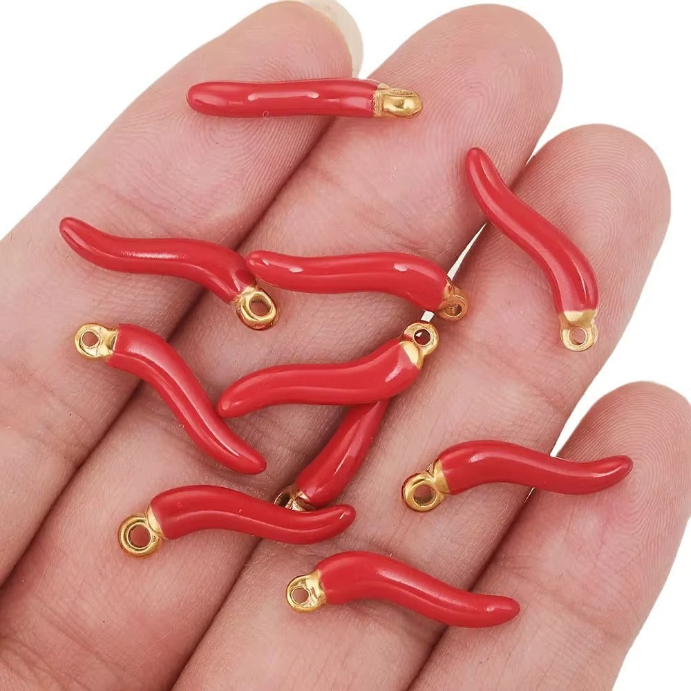 Shannon	Waterproof  Red Hot Chilly Charm 15mm