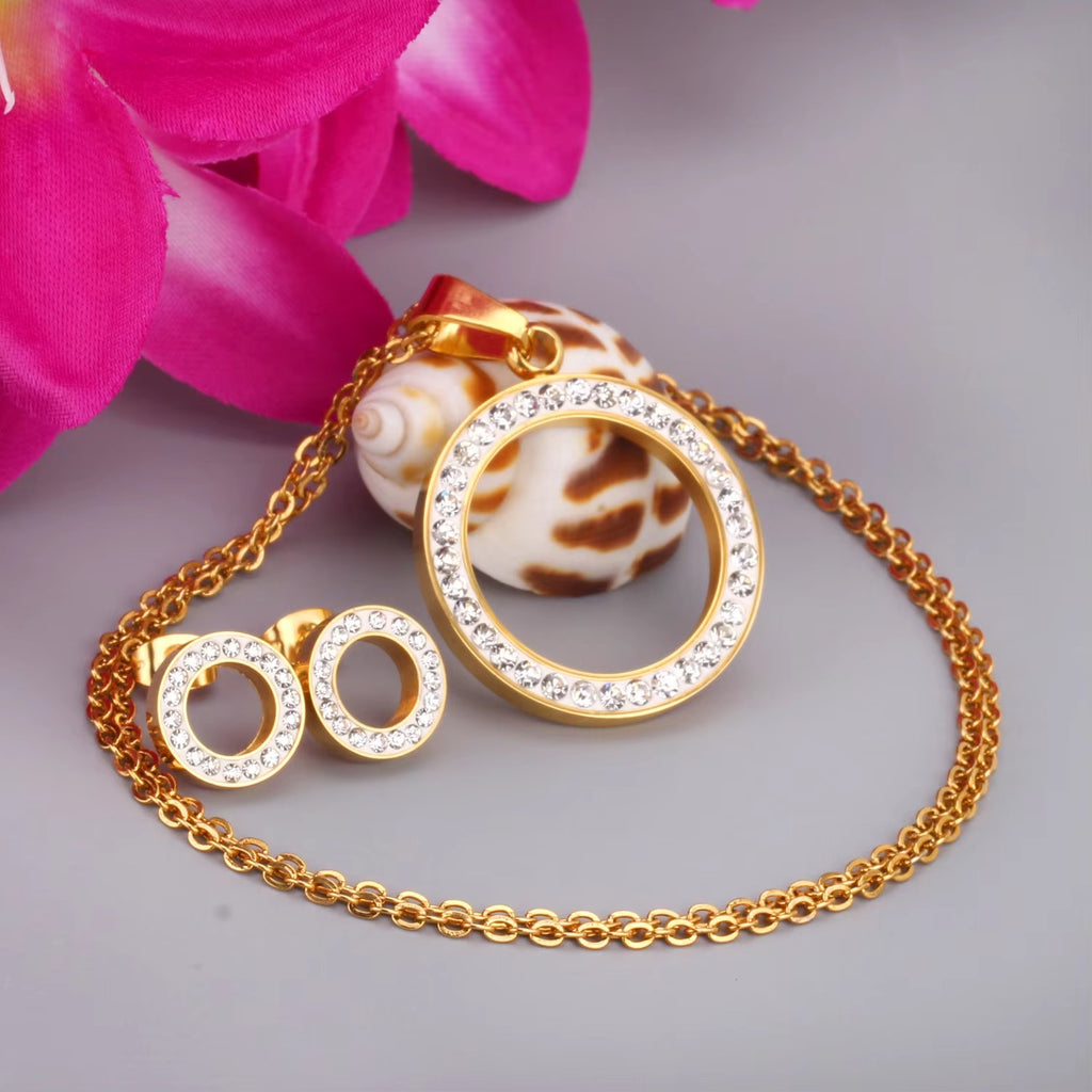 Cora Clear Crystal Infinite Halo Set | Buy Set or Individual