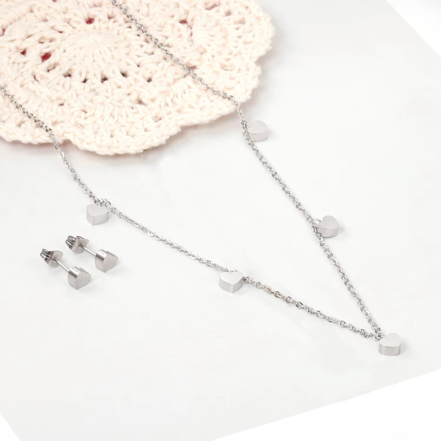 Xena Dainty Heart Station Set | Buy Set or Individual