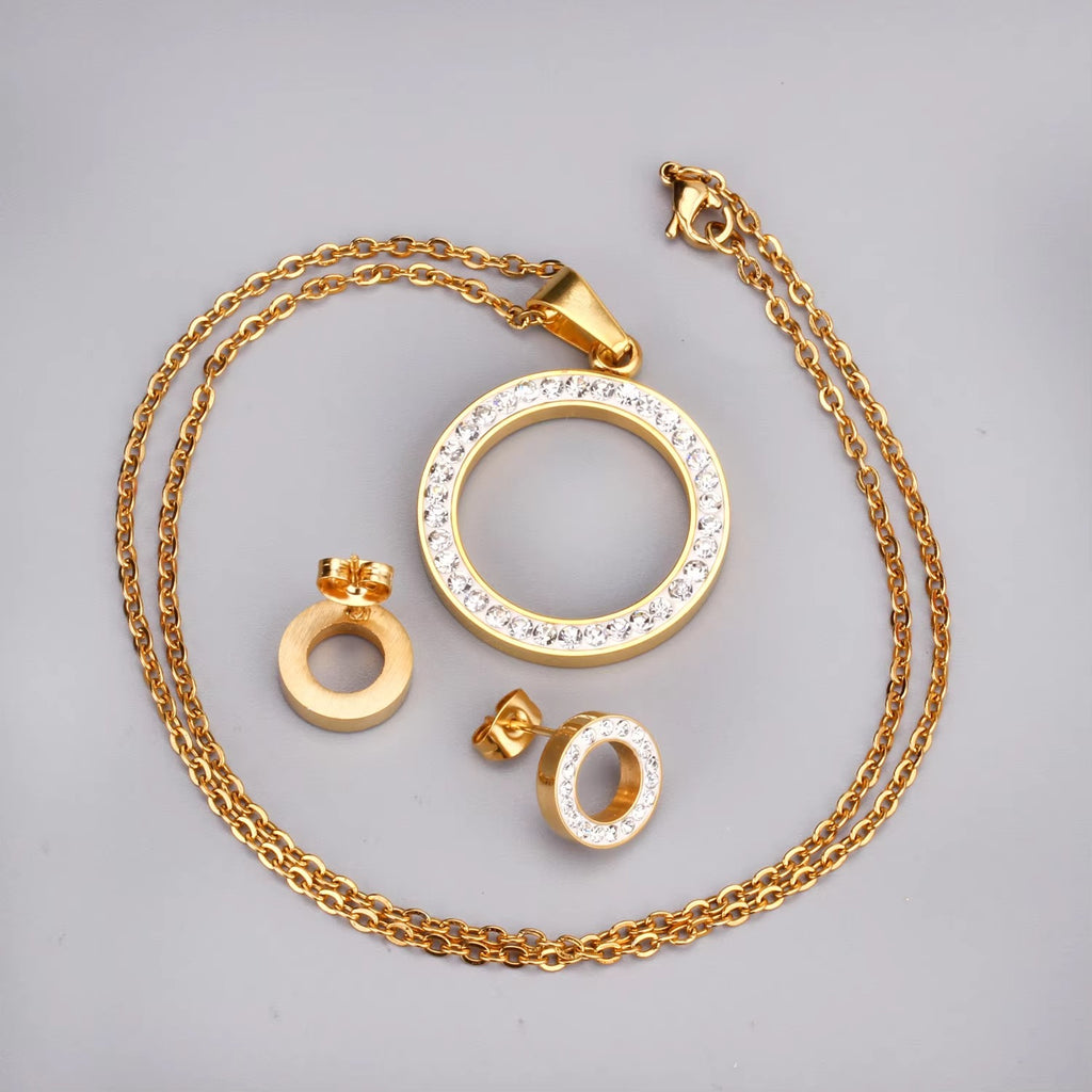 Cora Clear Crystal Infinite Halo Set | Buy Set or Individual