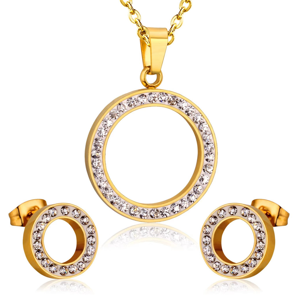 Cora Clear Crystal Infinite Halo Set | Buy Set or Individual