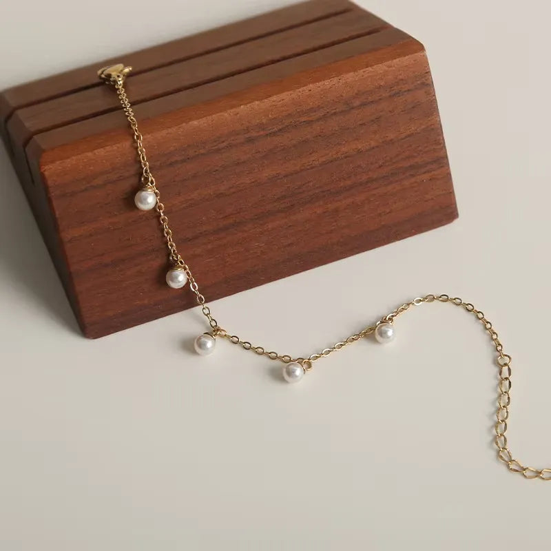 Amaya Pearl Bracelet | Waterproof 18k Gold