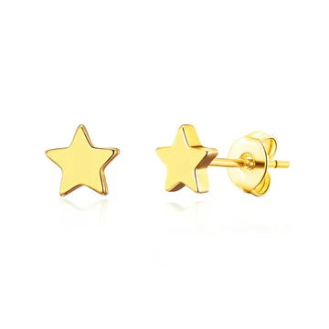 Alana Starry Night Studs | Waterproof 18k Gold & Silver