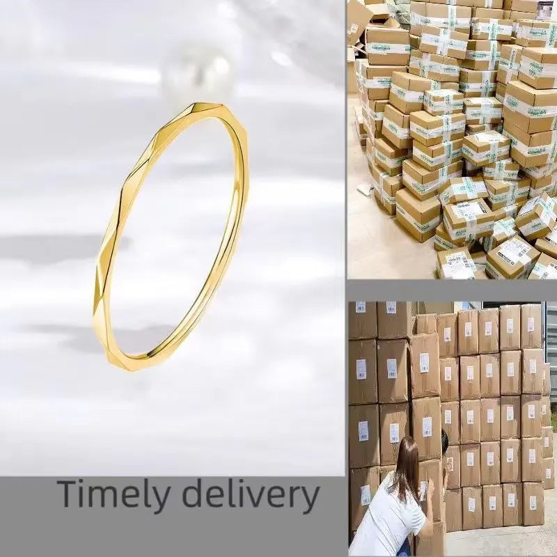 Mahi Dimpled 1MM Band Ring | Waterproof 18k Gold