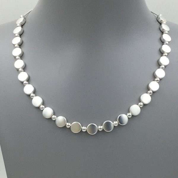 Dorothy Pearl Station Necklace | Waterproof 18k Gold & Silver