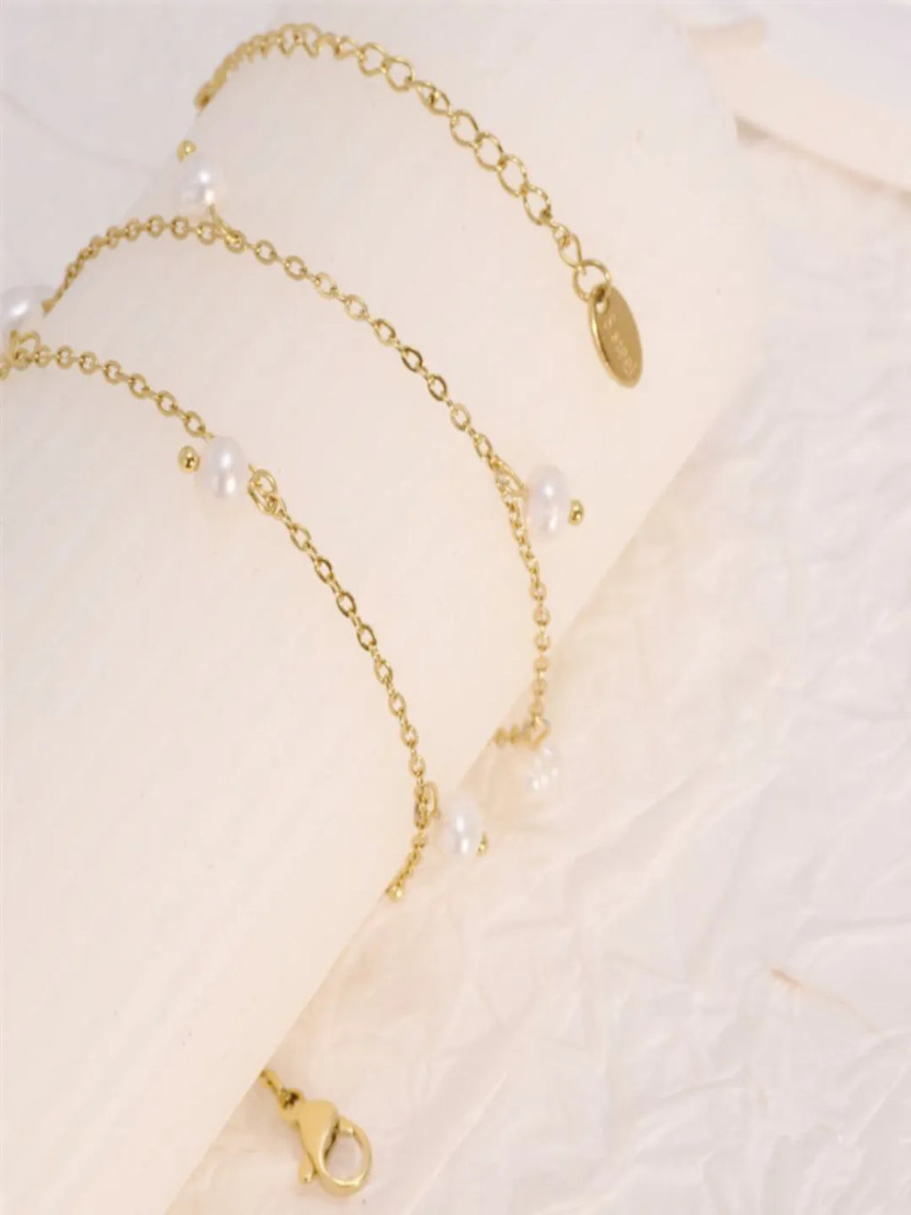 Amaya Pearl Necklace | Waterproof 18k Gold