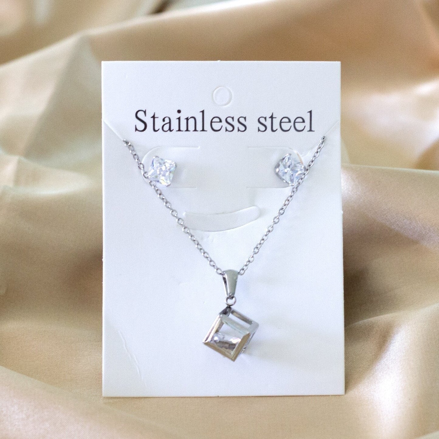 Nia Floating Crystal in Cube Set | Buy Set or Individual