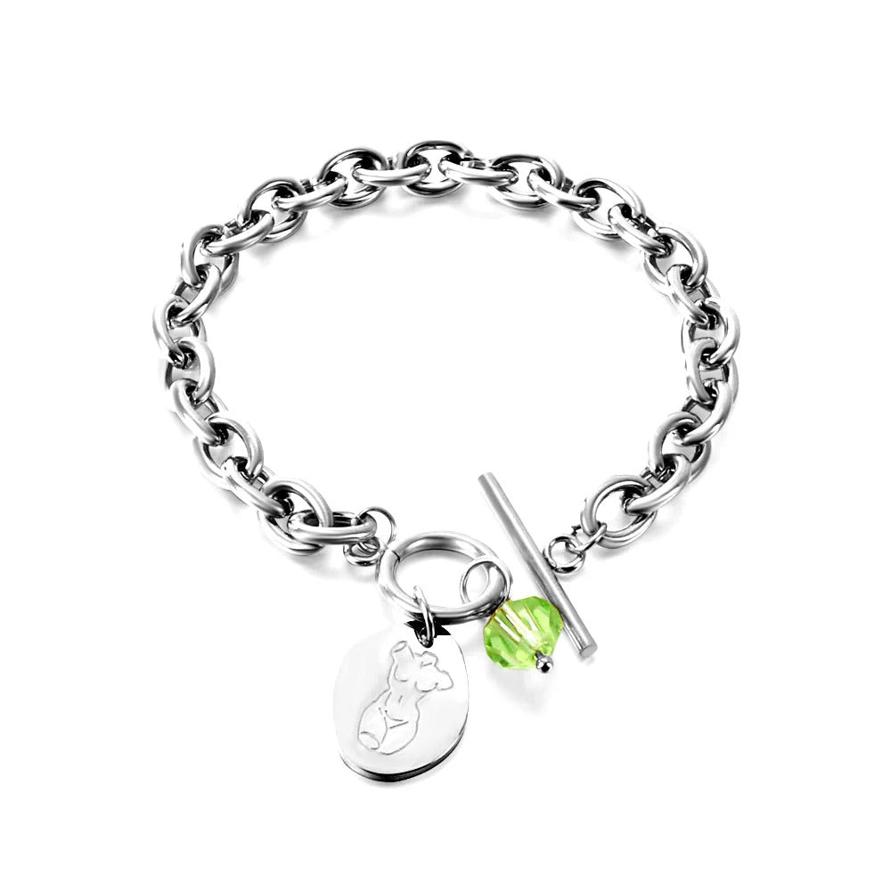 Gia femininity charm Bracelet | Waterproof Waterproof 18k Gold & Silver