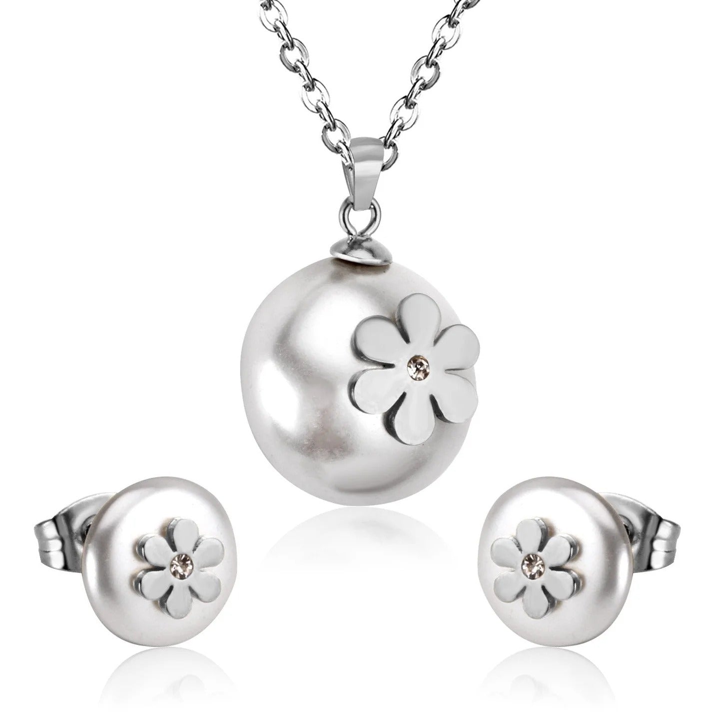 Kora Botanical Blossom Pearl Overlay Set | Buy Set or Individual