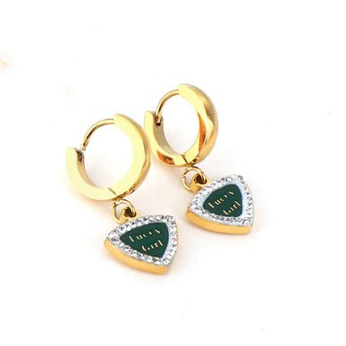 Brighton Lucky Girl Hoops | Waterproof 18k Gold
