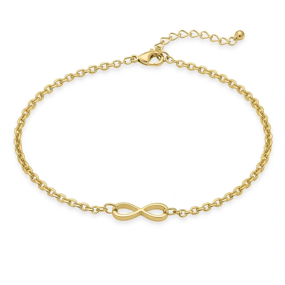 Ines Infinity Love Bracelet | Waterproof 18K Gold
