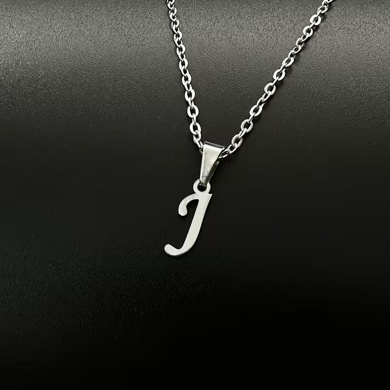 Jessie Initial Letter Necklace