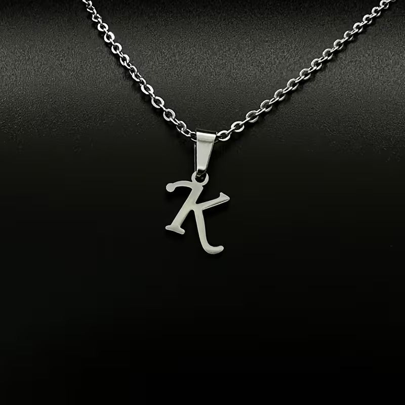 Jessie Initial Letter Necklace