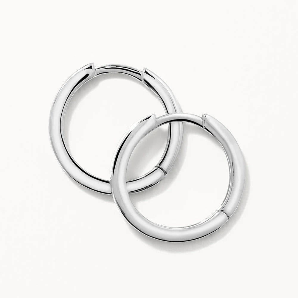 Olympia	Silver 12mm Hoops for Birthstone Charm