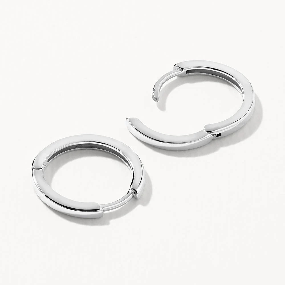 Olympia	Silver 12mm Hoops for Birthstone Charm