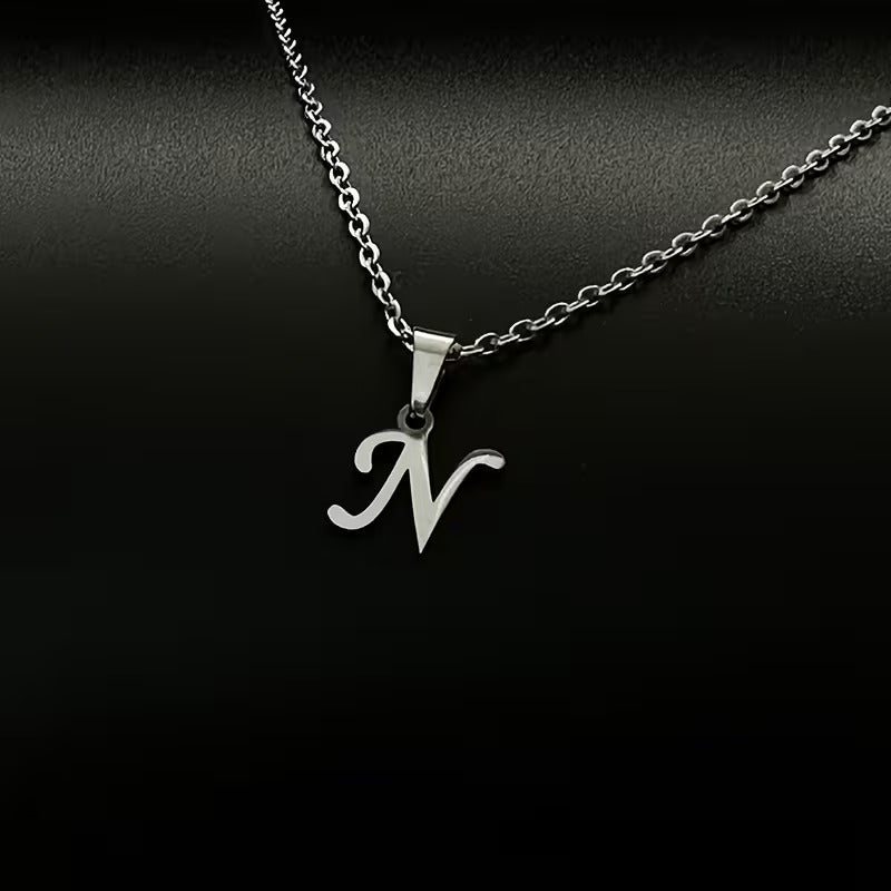 Jessie Initial Letter Necklace