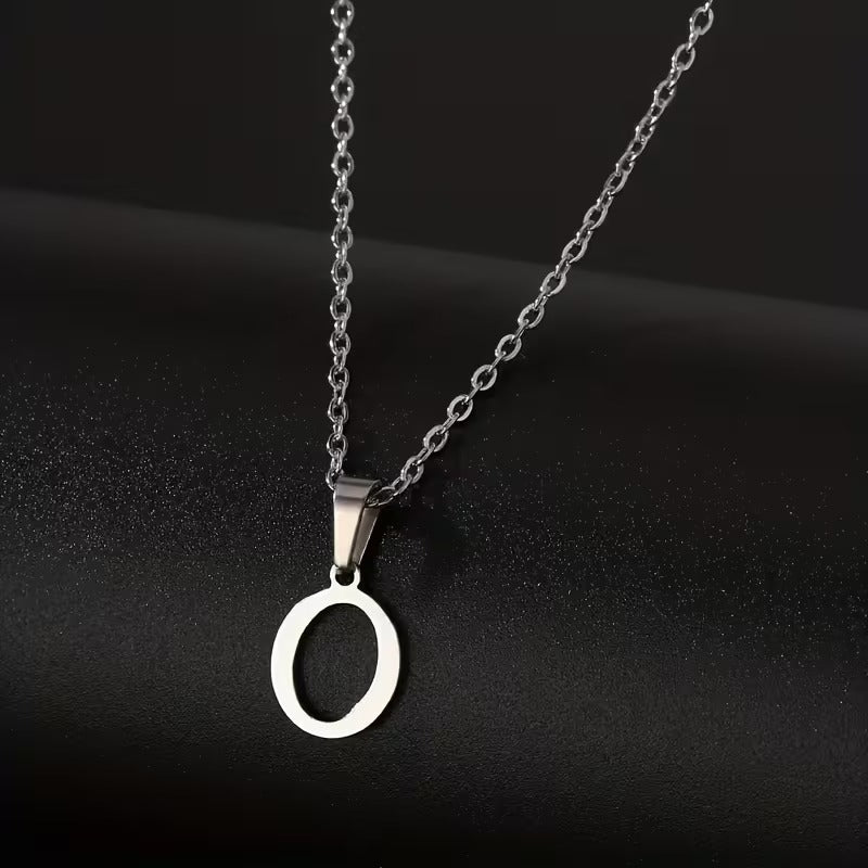 Jessie Initial Letter Necklace