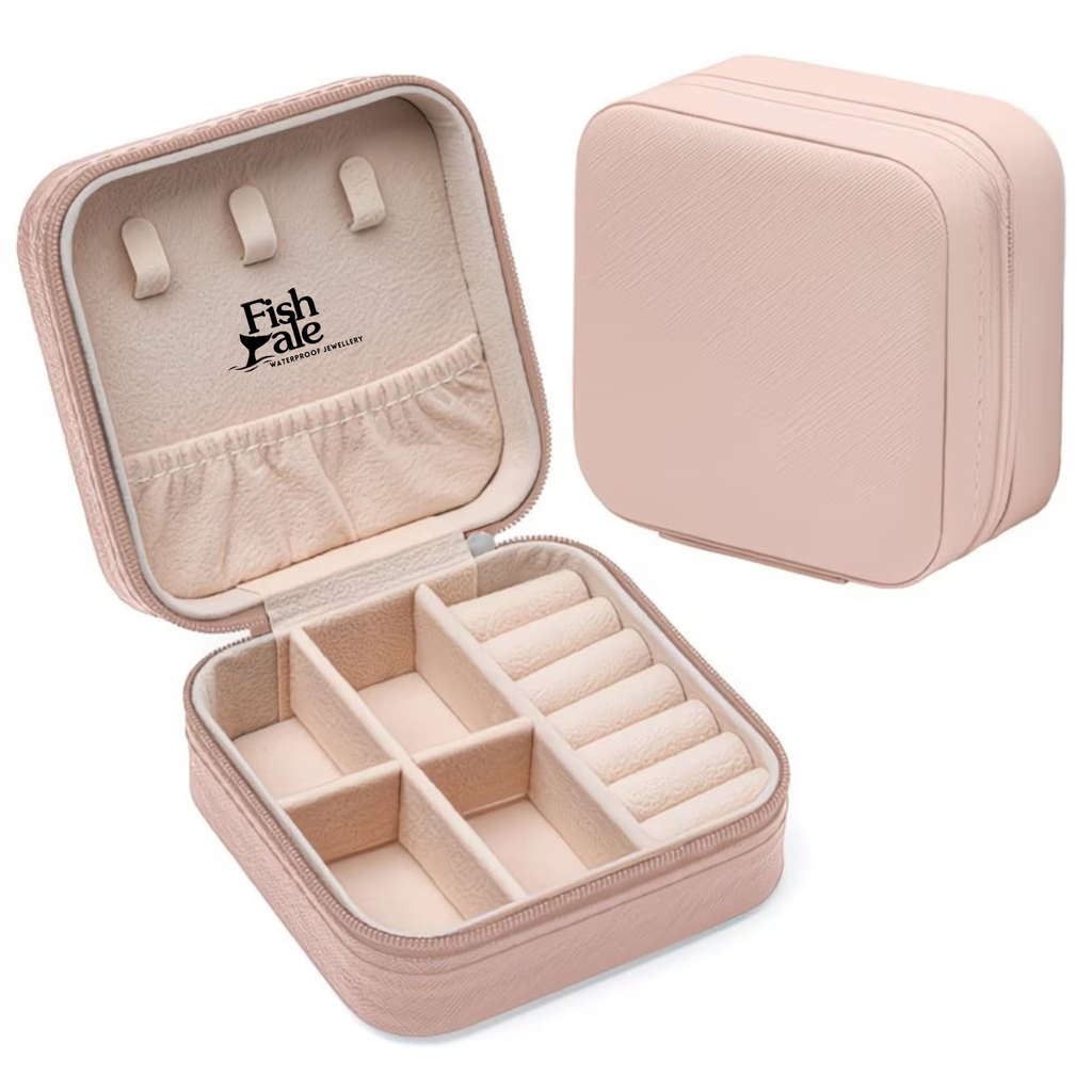 The Finishing Touch | Pink Travel Jewelry Box