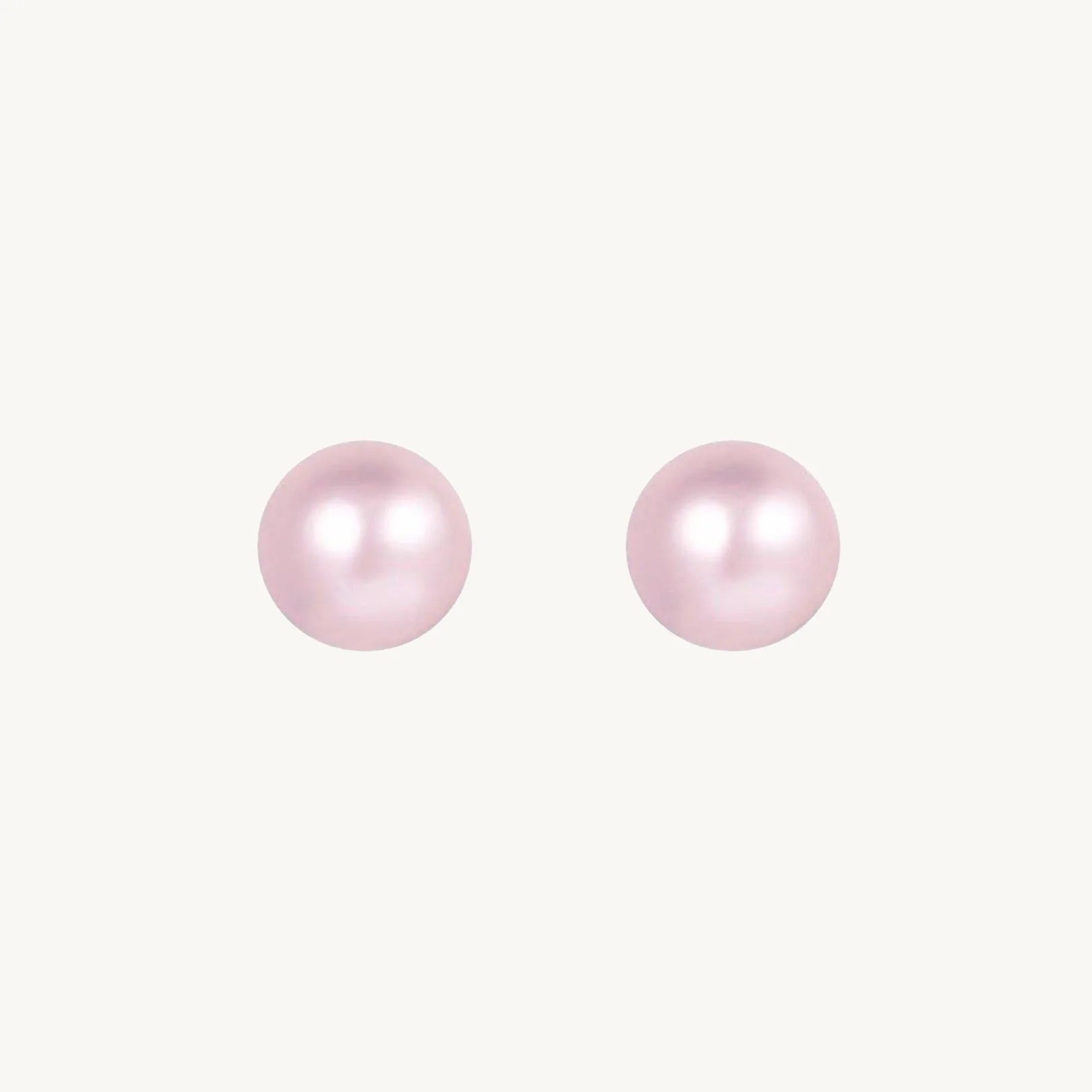 Kirkland	925 Sterling Silver AAA Freshwater 8.5-9mm Purple Pearl Studs