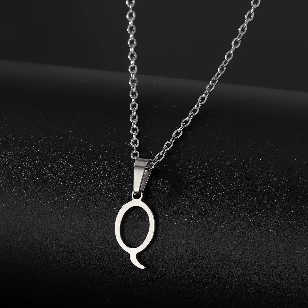 Jessie Initial Letter Necklace