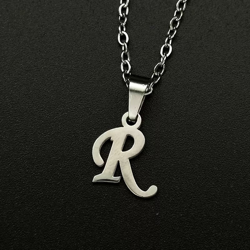 Jessie Initial Letter Necklace