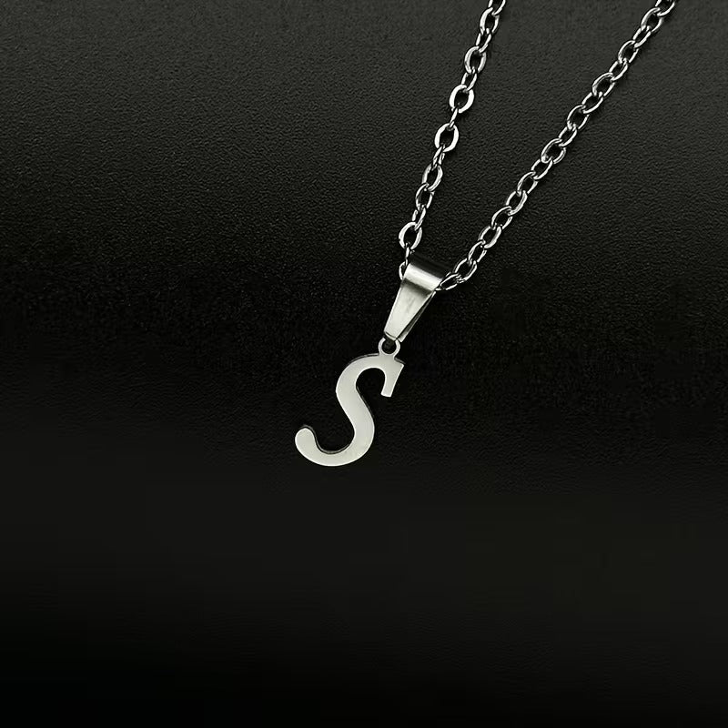 Jessie Initial Letter Necklace