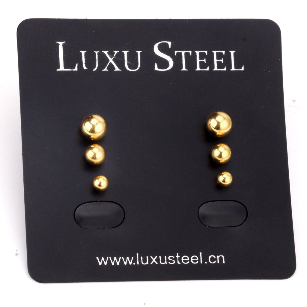 Amara Round Ball Flat Back Studs